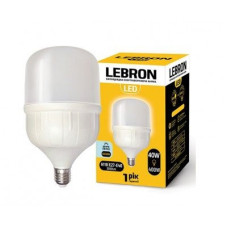 Лед-лампа Lebron 40W 6500K 3200Lm  11-18-22 Е27-Е40