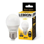 Лед-лампа Леброн 8W Е27 4100К 11-12-58