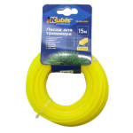 Леска для тримера 2.7мм квадрат КУБІС КВ-01-08 (за м/п) на бухті