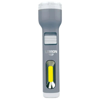 Ліхтар акум. Lebron 1W+1W COB USB 1200mah 15-15-30/31 87446