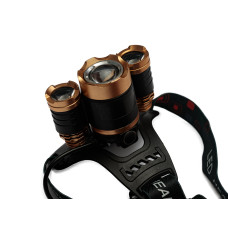 Ліхтар налобний LED 4W 2х800mah ip44 4-режими TR-06 68728