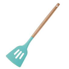 Лопатка кухонна силікон КМ-2 з дер. ручкою 15973