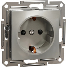 Розетка врізна б/з 16А Schneider Asfora