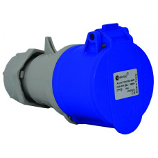 Розетка силова 16А/3 2P+PE IP44 62-66-01 87329