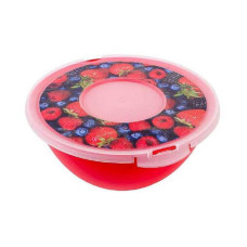 Миска Луїза пласт з кришкою 1.5л квадрат. 15792 Україна