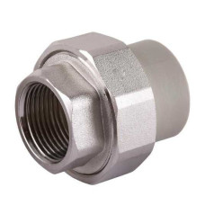 Муфта ППР розбірна з/р метал д32х1 (полегшена) 26055