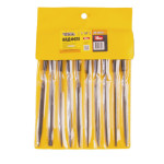 Набір надфілів 10шт 06-0020 з ручками Мастер Тул 39586