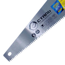 Ножовка по дереву 400мм  Сталь вел. зуб 68249