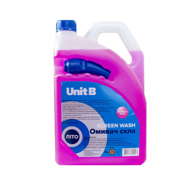Омивач автоскла Buble UNIT  4л літній Україна
