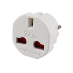 Перехідник американка 13А білий AY-KA 62-23-10 83025