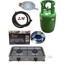 Плита газова туристична + балон 12л 179623