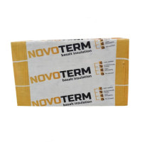 Плита мінераловатна фасад 10см (0.6м2) 2шт/уп НОВОТЕРМ-135 ціна за 1шт 12006