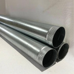 Труба оцинкована 1м д110 Вентустрій 27858 Україна