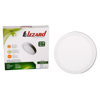 Світильник лед круг наклад. LEZARD 18W 4200K д119мм 44227
