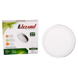 Світильник лед круг наклад. LEZARD 18W 4200K д119мм 44227