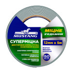 Скотч двосторонній 12мм х 5м Mustang FT125 38050