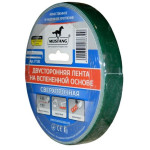 Скотч двосторонній 19мм х 5м Мустанг FT195 38008