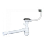 Сифон Solo Plast 1150 нерж кухня д50 l800мм