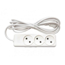 Подовжувач Люксел AURA 5м 3 гнізда 83035