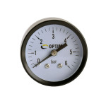Манометр 8атм Optima 50мм сталевий корп 29258