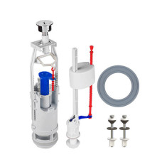 Клапан зливного бачка 2 кнопки АС2-01 Solo Plast 23836
