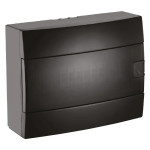 Бокс для автоматів зовн 12ел Horoz чорний 68770