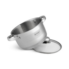 Каструля нерж ЕВ-3006 4.5л 72838