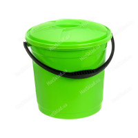 Відро з кришкою пластмас.10л R-Plast 79882 Україна