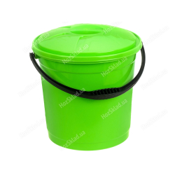 Відро з кришкою пластмас.10л R-Plast 79882 Україна