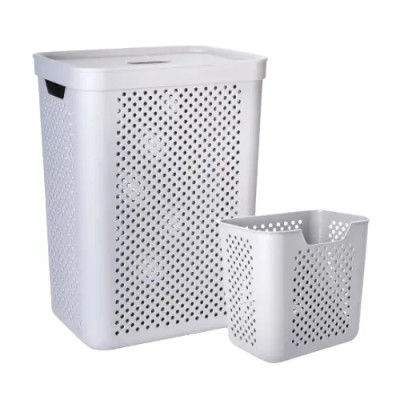 Корзина для білизни Алеана Simple 45л 79888