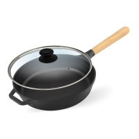 Сковорода чавунна Брізол Next 260х54мм з ручкою 72853