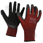 Перчатки роб бордо/чорні латекс  WERK WE2157 р10 179671