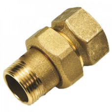 Американка пряма 3/4 латунь Qprof 29265