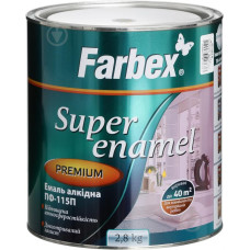 Емаль жовта алкідна ПФ-115П ТМFarbex 0,25 кг 3300114