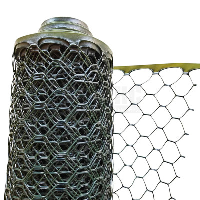 Сітка пластикова AGRO ромб 40х40мм 1,2х20м (за м/п) темнозелена 179685