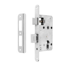 Замок врізний HISAR 968-55 55x55 SN з планкою 47395