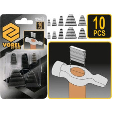 Клинці для молотків VOREL 10шт/компл 19623