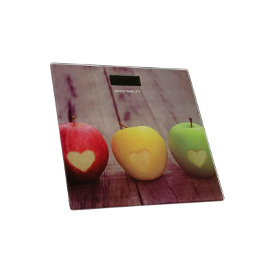 Ваги елек. BES-1AP Яблуко з батарей. до 180кг 28х28см квадрат. 391181
