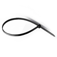 Хомут монтажний 5х200 HAISSER чор/біл нейлон (за 1шт, 100/уп) 391194