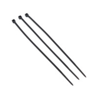 Хомут монтажний 5х250 HAISSER чор/біл нейлон (за 1шт, 100/уп) 391195