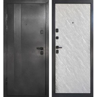 Двері вхідні 960 мет/мдф Буковель ЛІВІ з руч. 50099