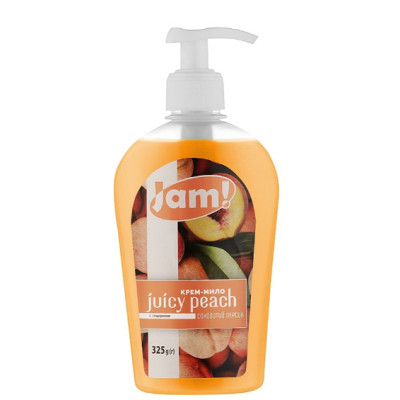 Крем мило рідке гліцерин JAM 325г дозатор 30849