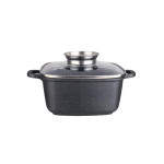 Каструля Vezzer 26x10,5см 5,5л мармур з криш VZ8011 72868