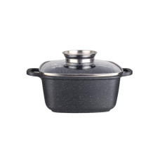 Каструля Vezzer 26x10,5см 5,5л мармур з криш VZ8011 72868