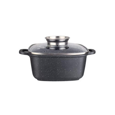 Каструля Vezzer 26x10,5см 5,5л мармур з криш VZ8011 72868
