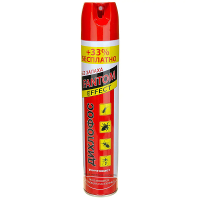 Дихлофос без запаху 400ml Fantom 778325