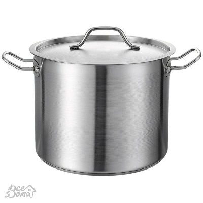Каструля нерж. SANTAREMO TM-SS30-2 16л нерж. кришка 72888