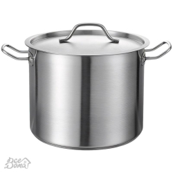 Каструля нерж. SANTAREMO TM-SS34-2 22л нерж. кришка 72889