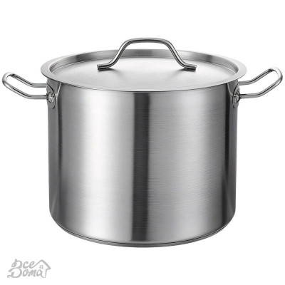 Каструля нерж. SANTAREMO TM-SS34-2 22л нерж. кришка 72889