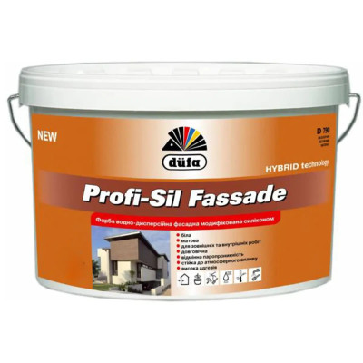 Фарба в/е Дюфа Силікон Profi-Sil Fassad D790 3,5кг